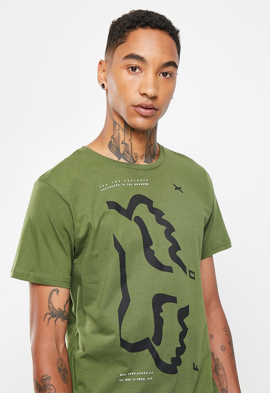 Fox - Warden tee - grass green