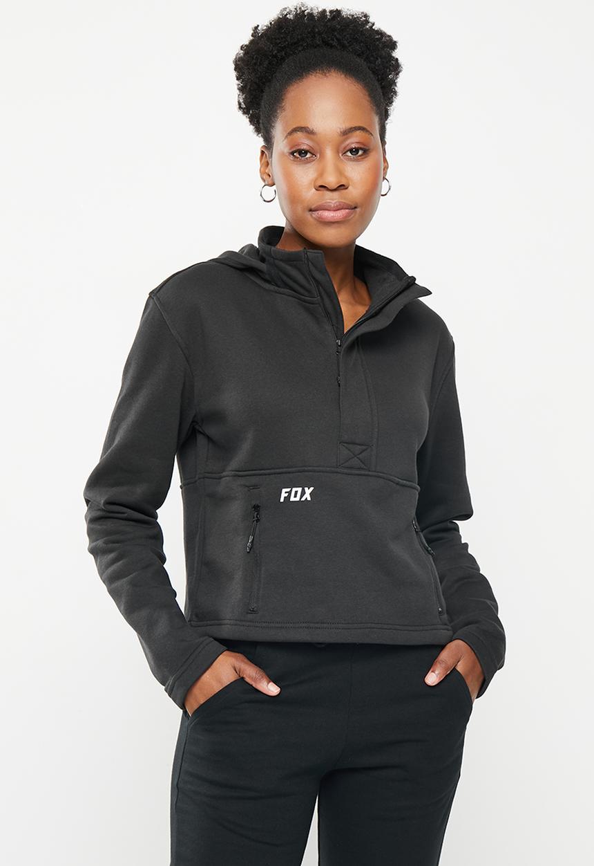 Fox - Calibrated crop fleece - black