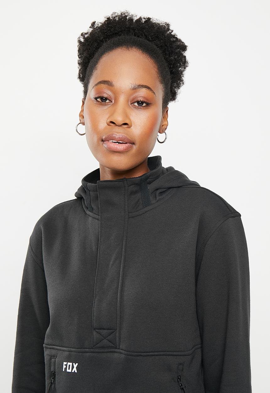 Fox - Calibrated crop fleece - black