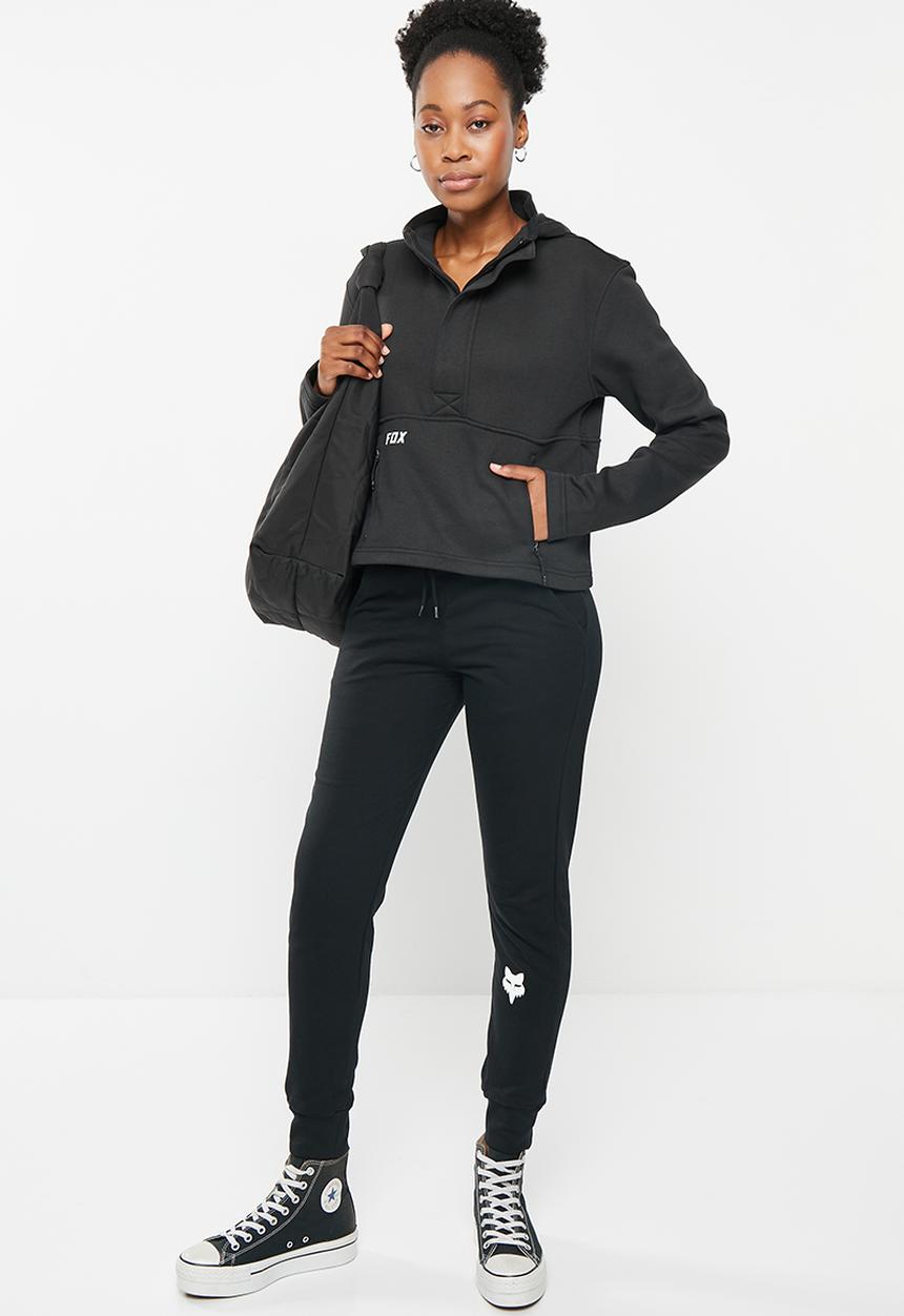 Fox - Calibrated crop fleece - black