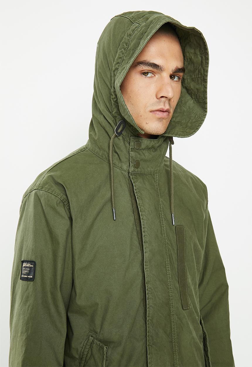 Superdry. - Vintage military parka - platoon khaki