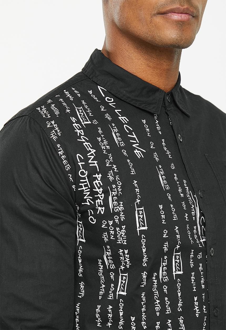 S.P.C.C - Grint shirt - black