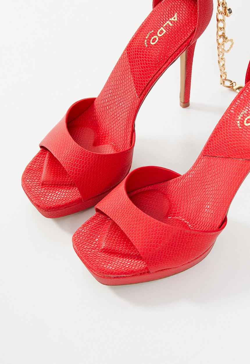 ALDO - Prisilla platform heel - red other