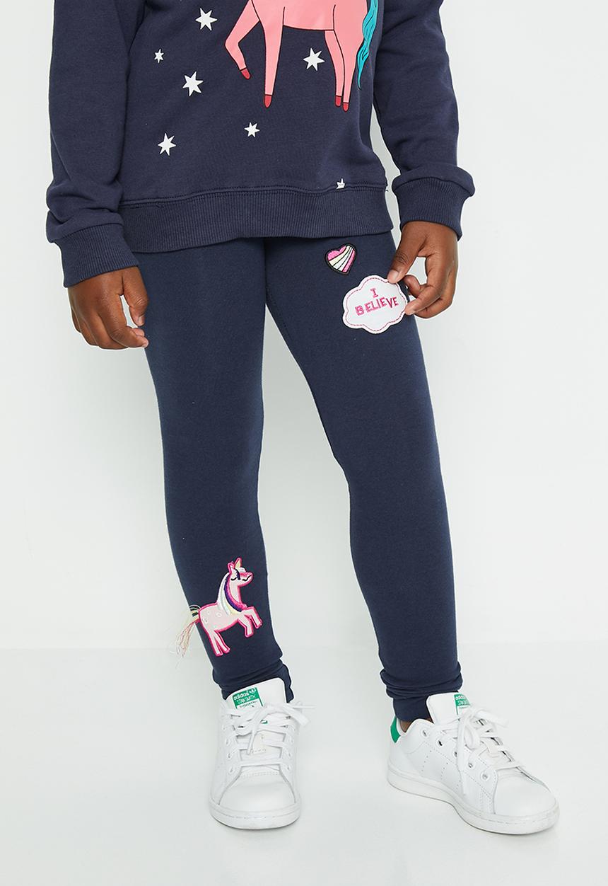 Pop Candy - Unicorn legging - navy