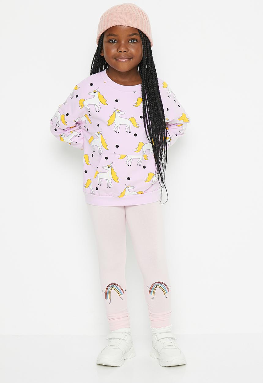Pop Candy - Girls unicorn sweatshirt - lilac