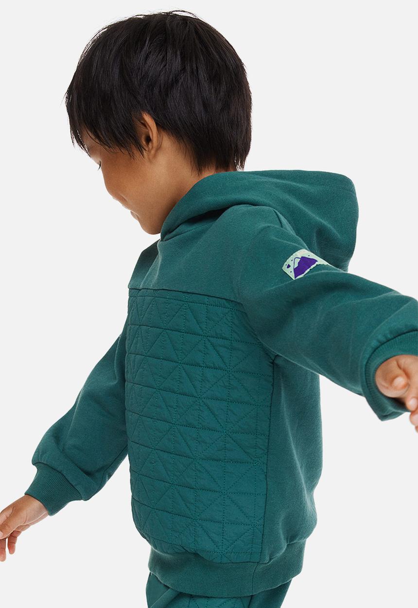 H&M - Hoodie - dark green