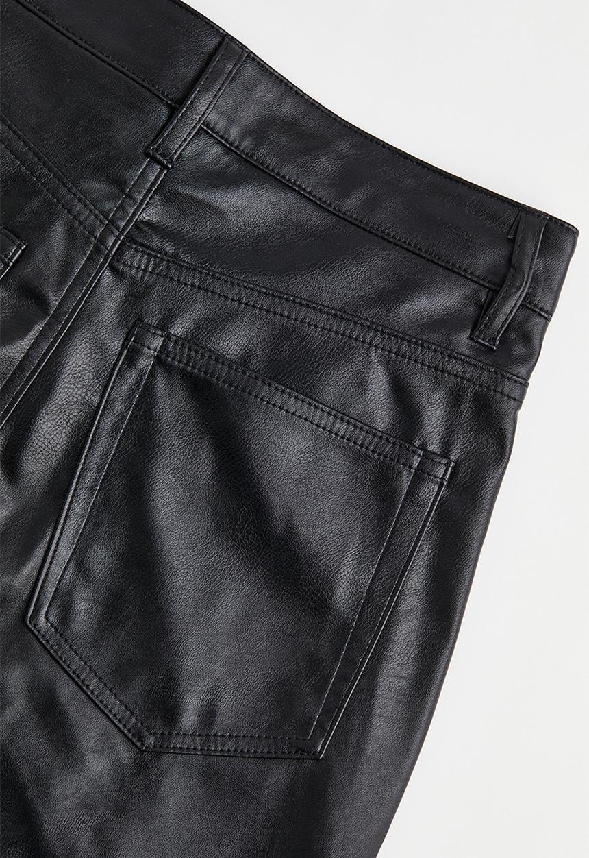 H&M - Straight trousers - black