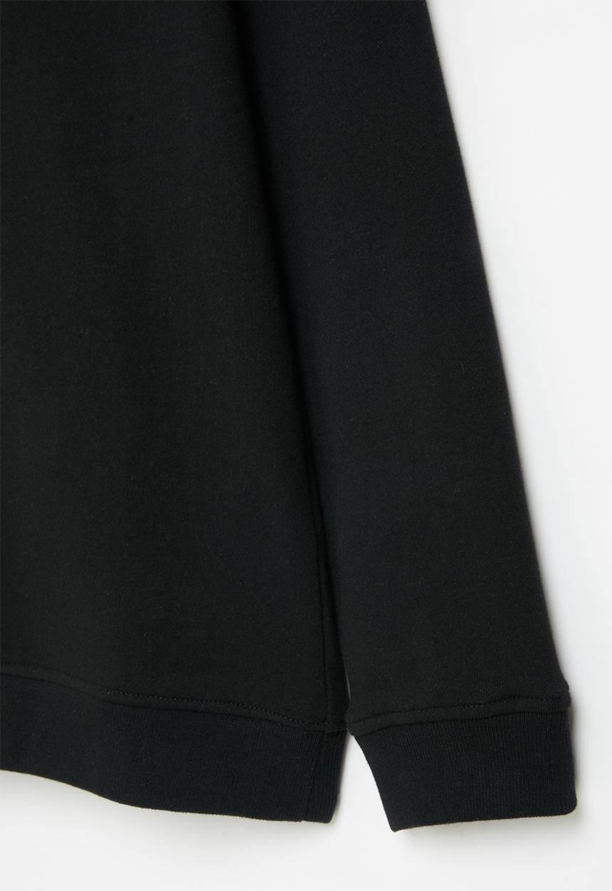 POLO - Girls hailey dropped shoulder sweater - black