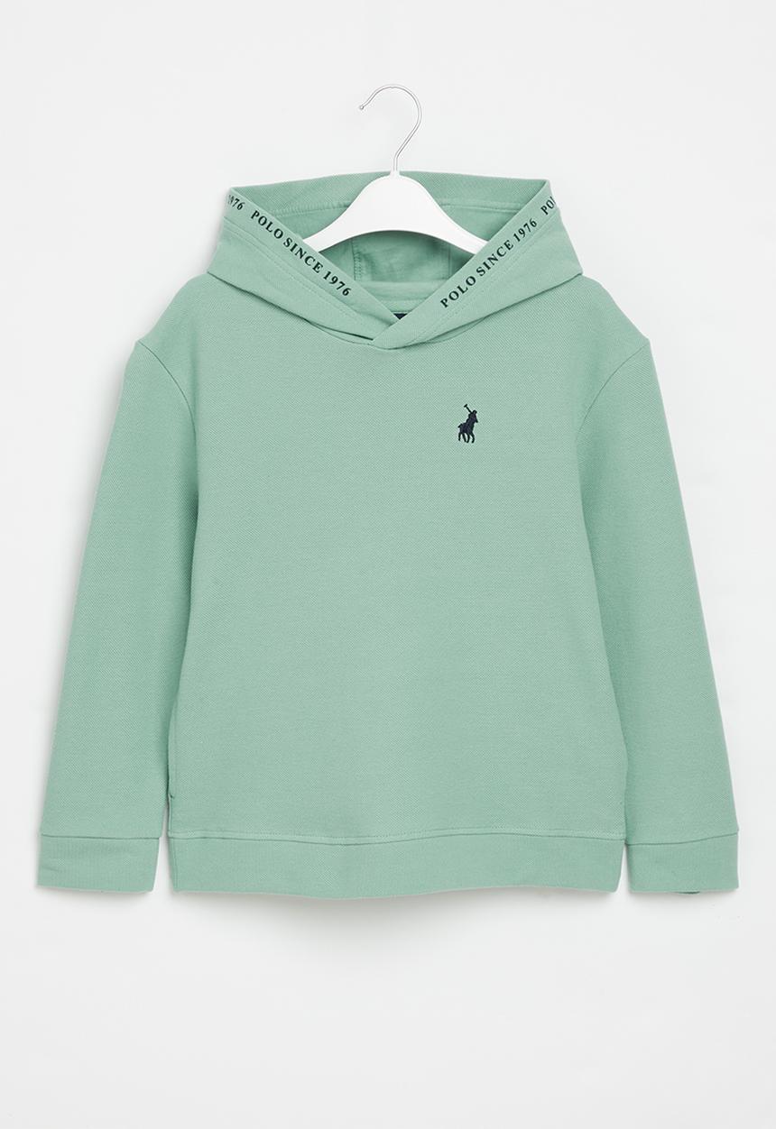 POLO - Boys kyle textured hoody - tide