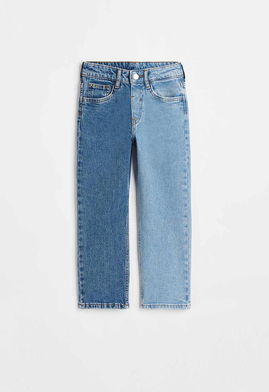 H&M - Loose fit jeans - denim blue/block-coloured