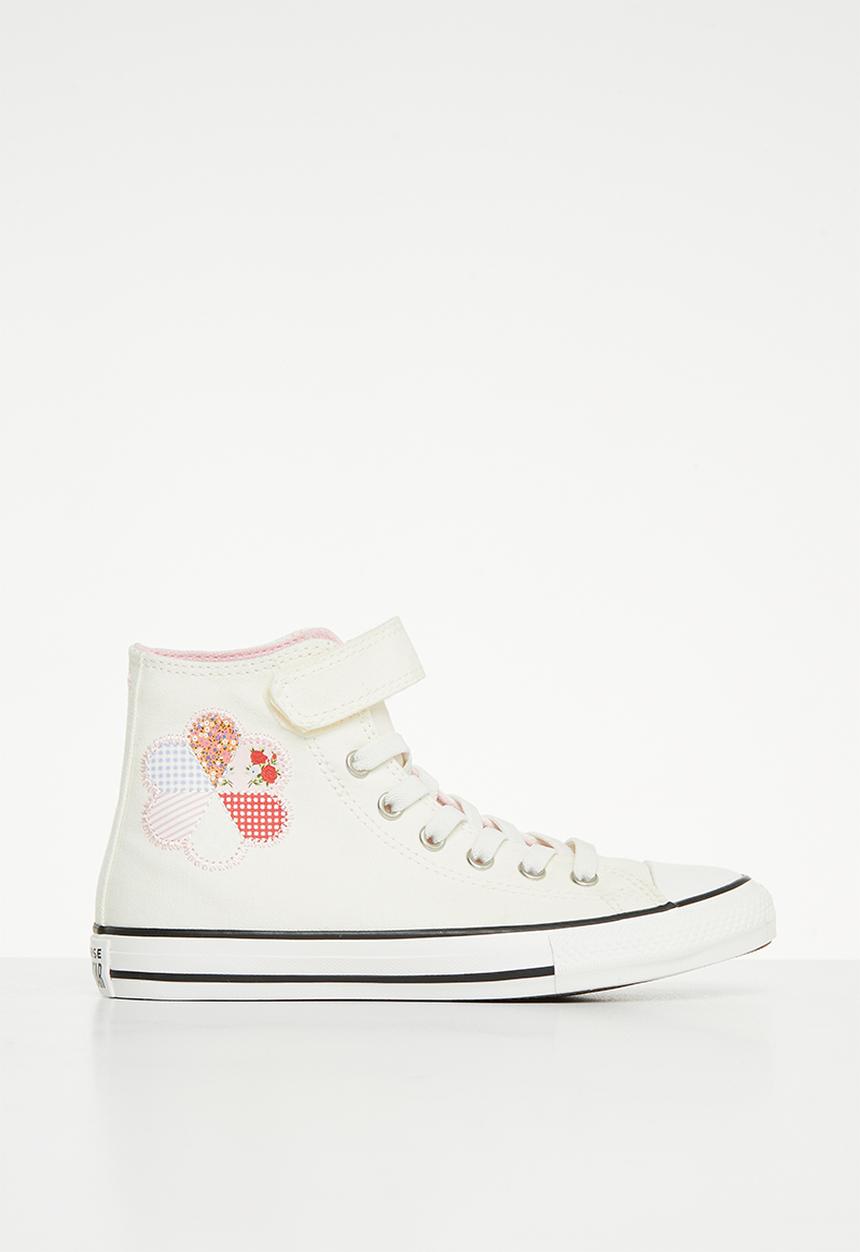 Converse - Chuck taylor all star 1v hi - egret/sunrise pink/vintage white