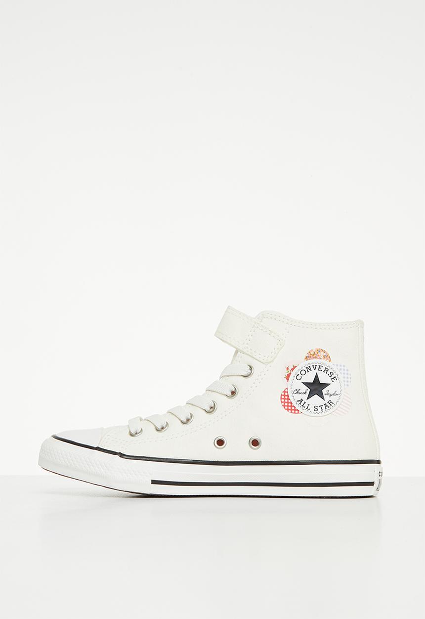 Converse - Chuck taylor all star 1v hi - egret/sunrise pink/vintage white