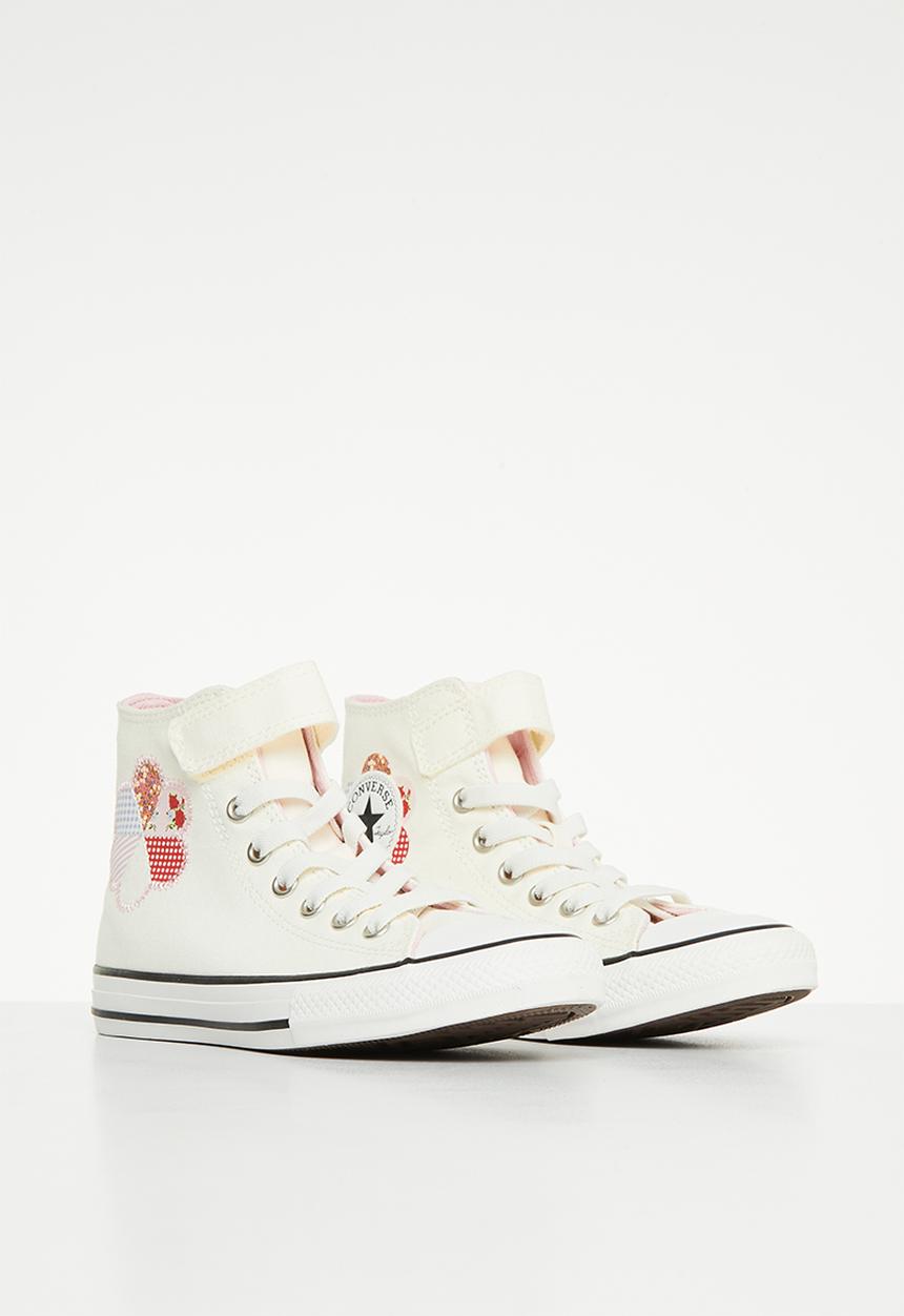 Converse - Chuck taylor all star 1v hi - egret/sunrise pink/vintage white