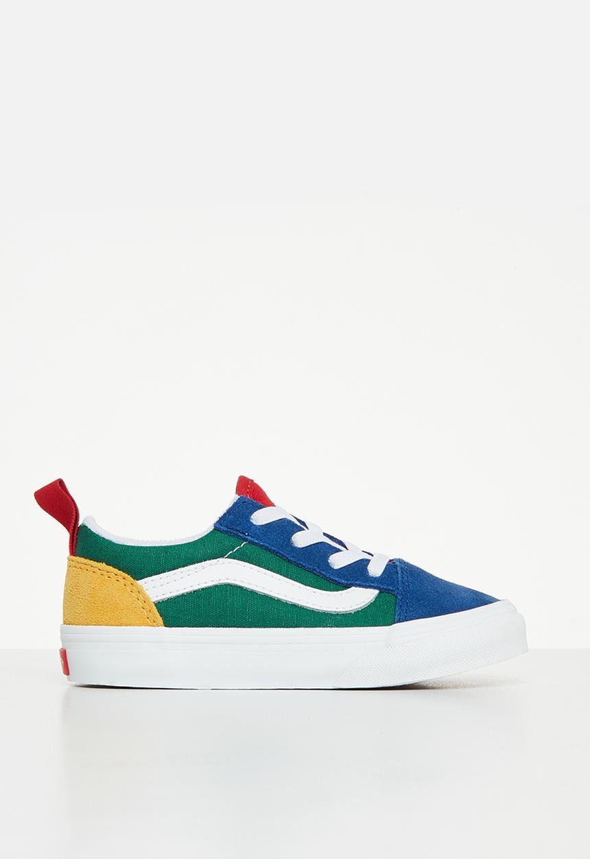 Vans - Td old skool elastic lace -  multi
