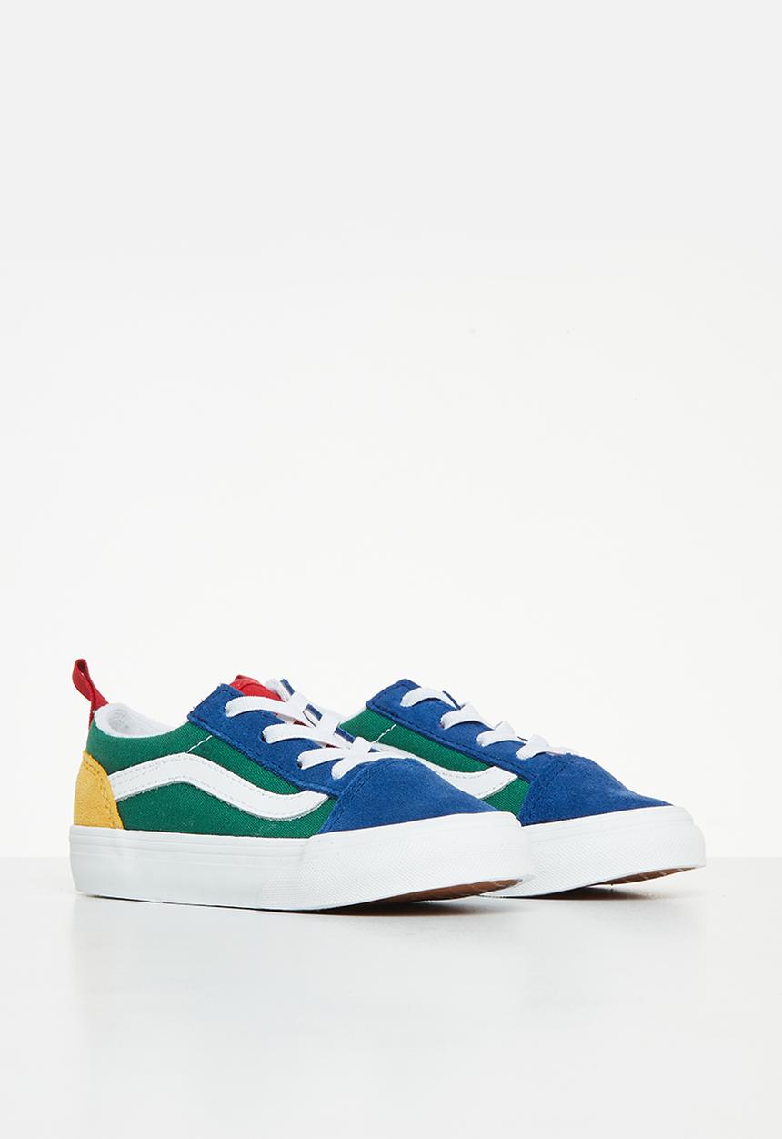 Vans - Td old skool elastic lace -  multi