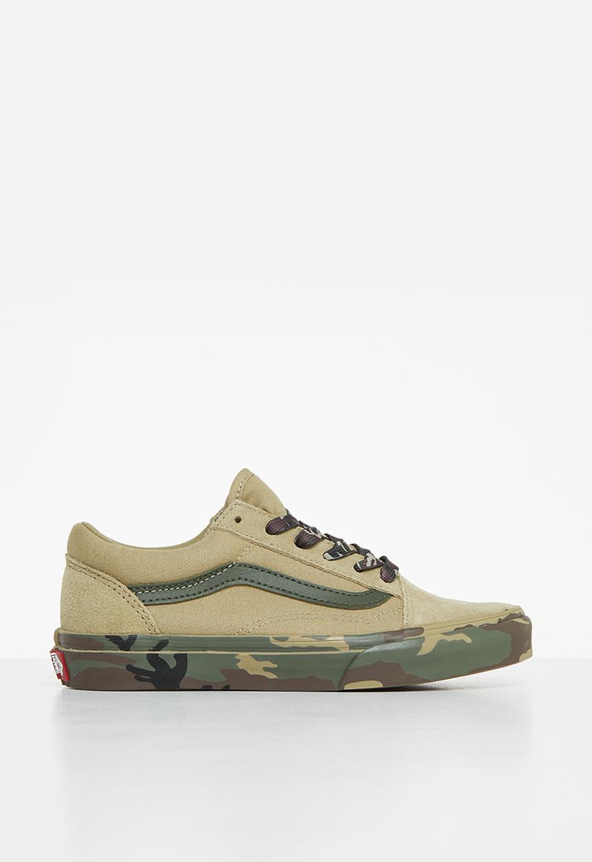 Vans - Uy old skool - camo sidewall cornstalk