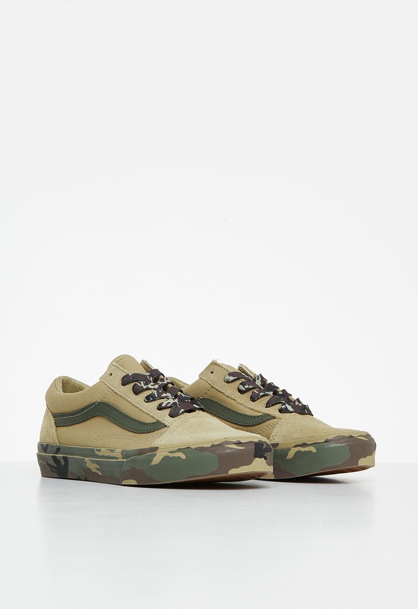 Vans - Uy old skool - camo sidewall cornstalk