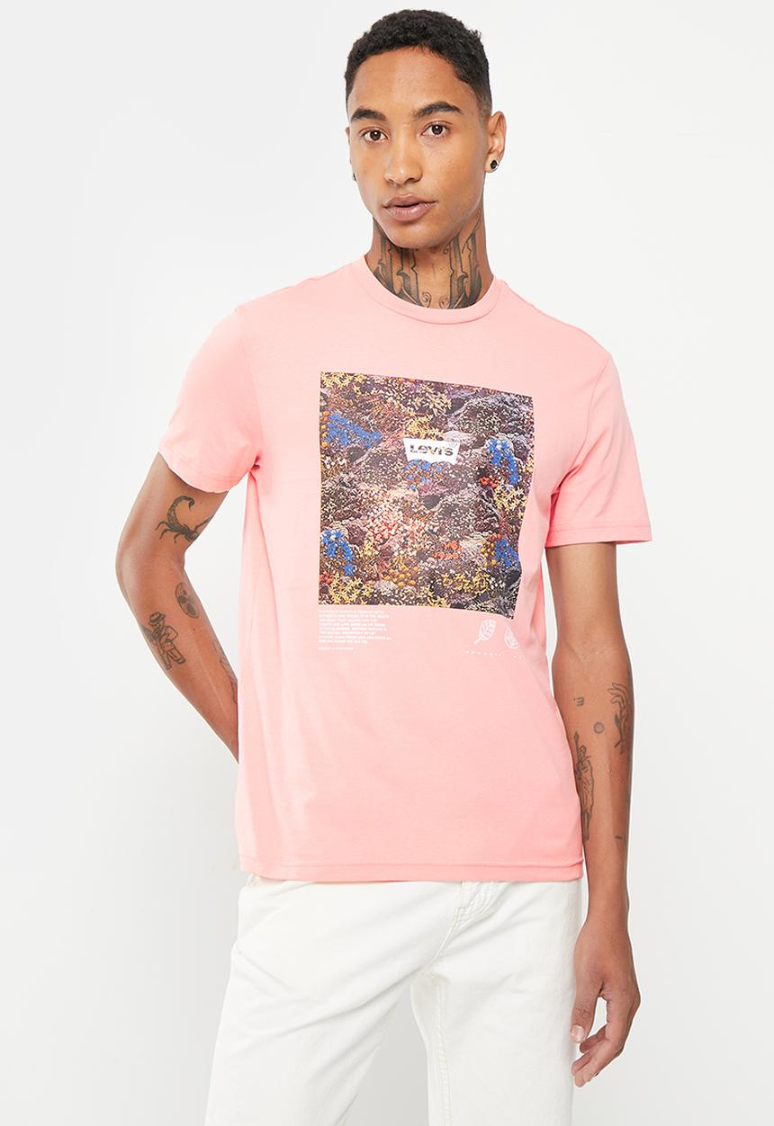 Levi’s® - Floral rocks grp tee - quartz pink