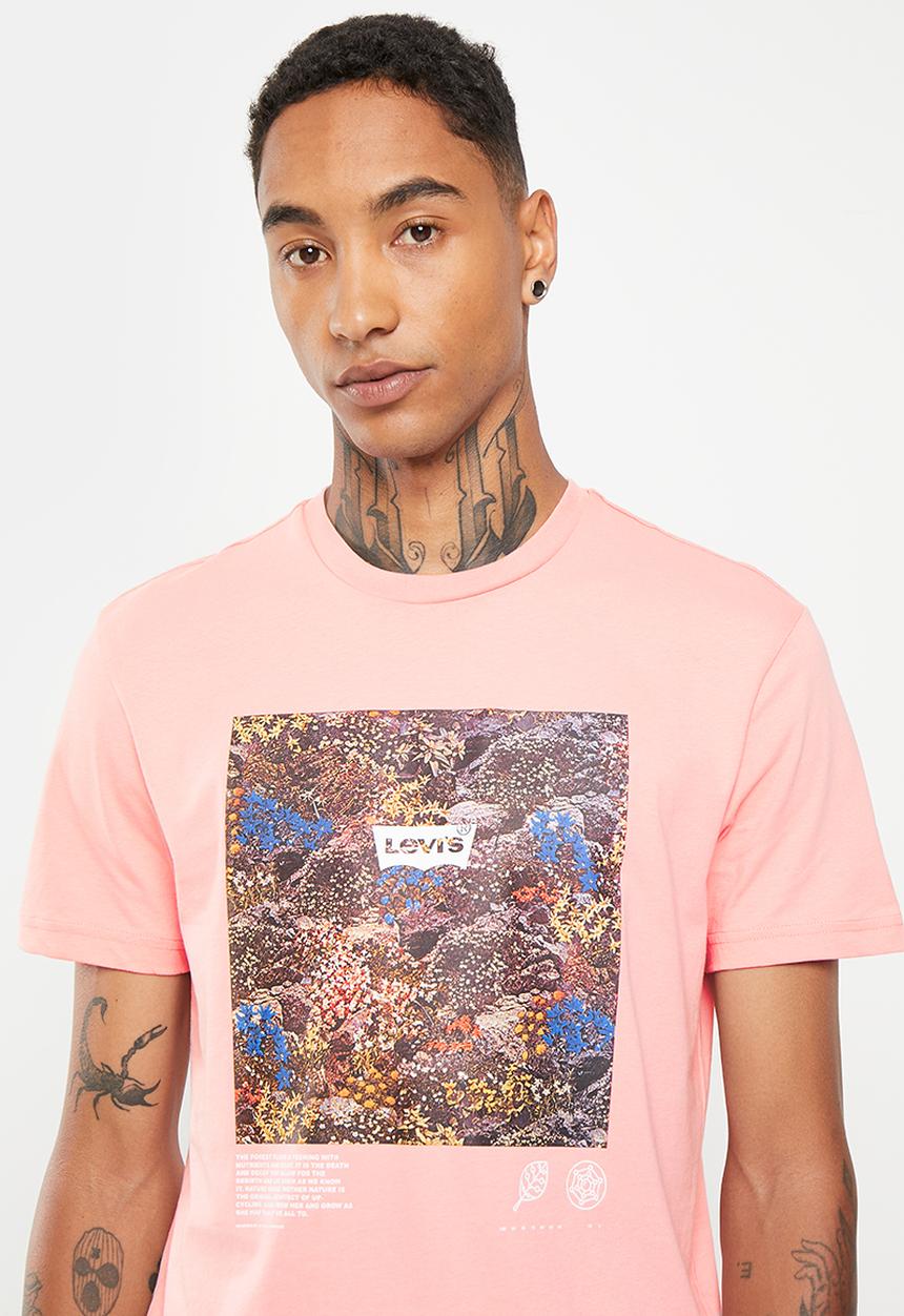 Levi’s® - Floral rocks grp tee - quartz pink