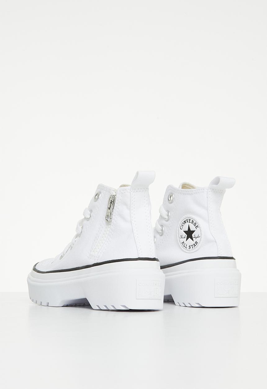 Converse - Chuck taylor all star lugged lift hi - white/black
