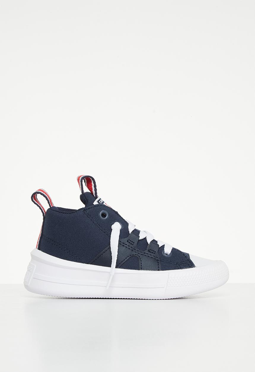 Converse - Chuck taylor all star ultra mid - navy/white/red