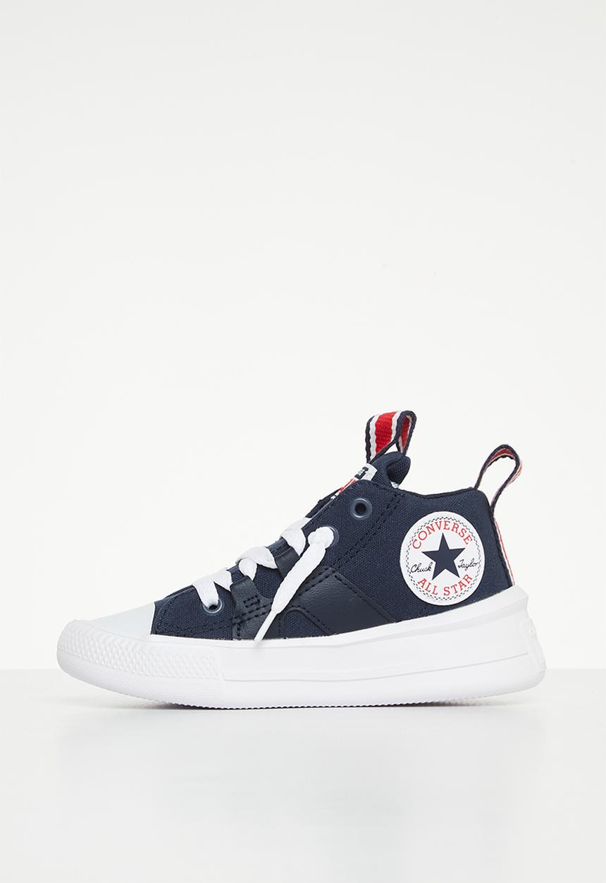 Converse - Chuck taylor all star ultra mid - navy/white/red