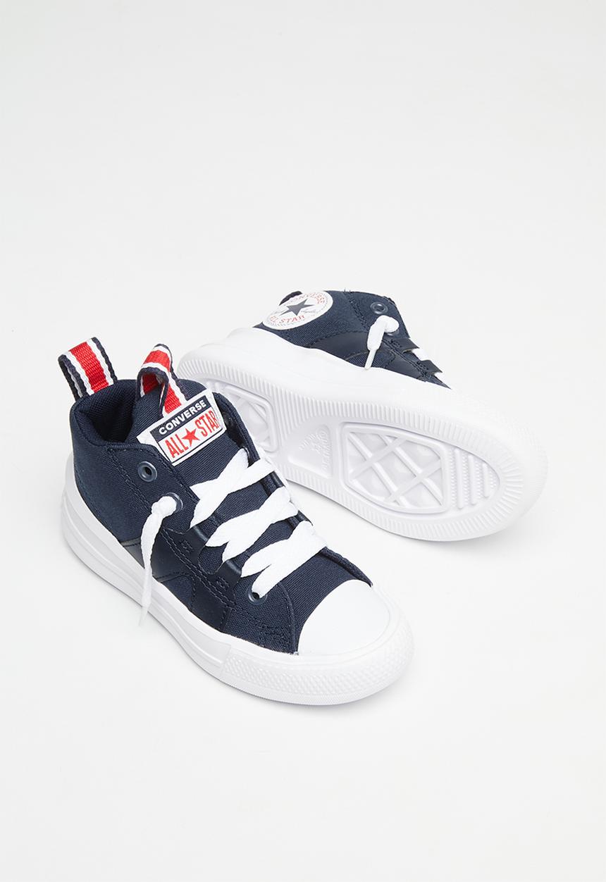 Converse - Chuck taylor all star ultra mid - navy/white/red