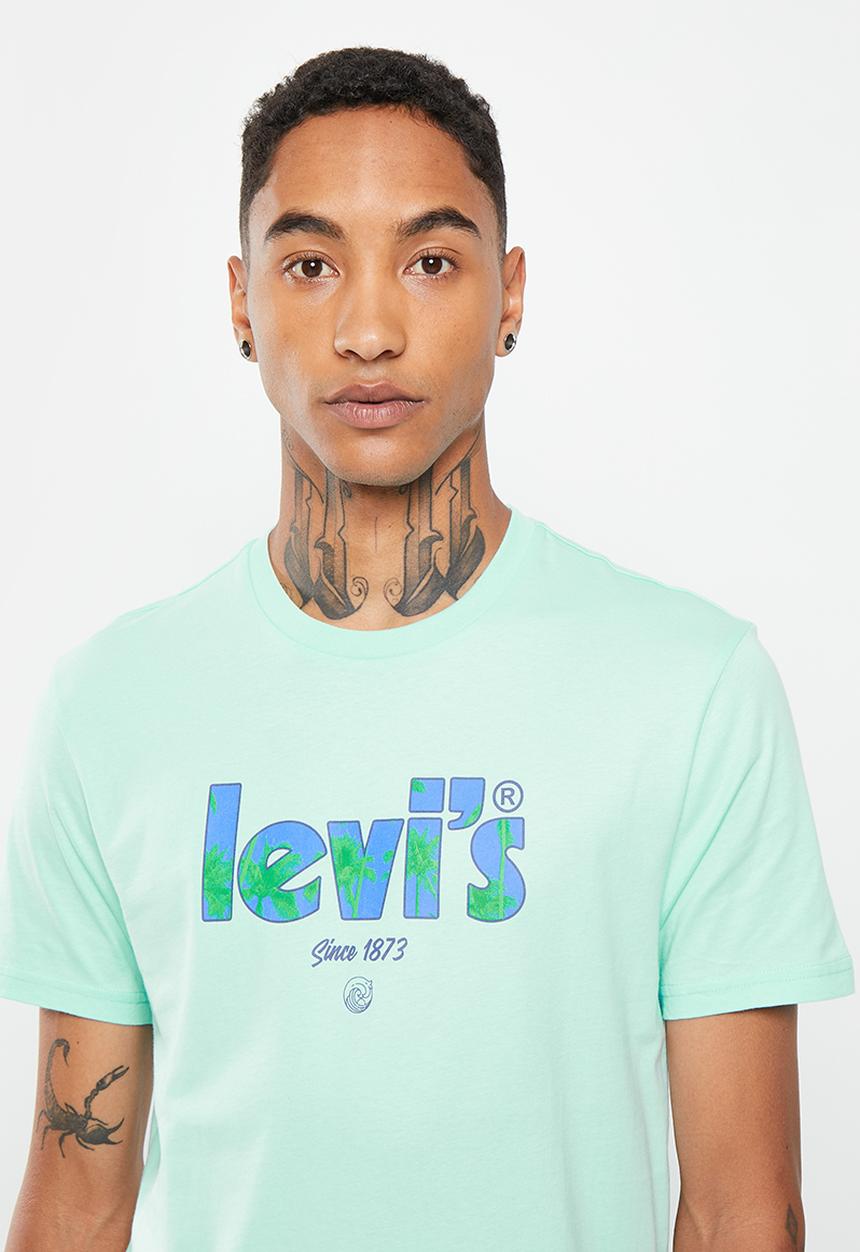 Levi’s® - Palms grp tee - blue tint 