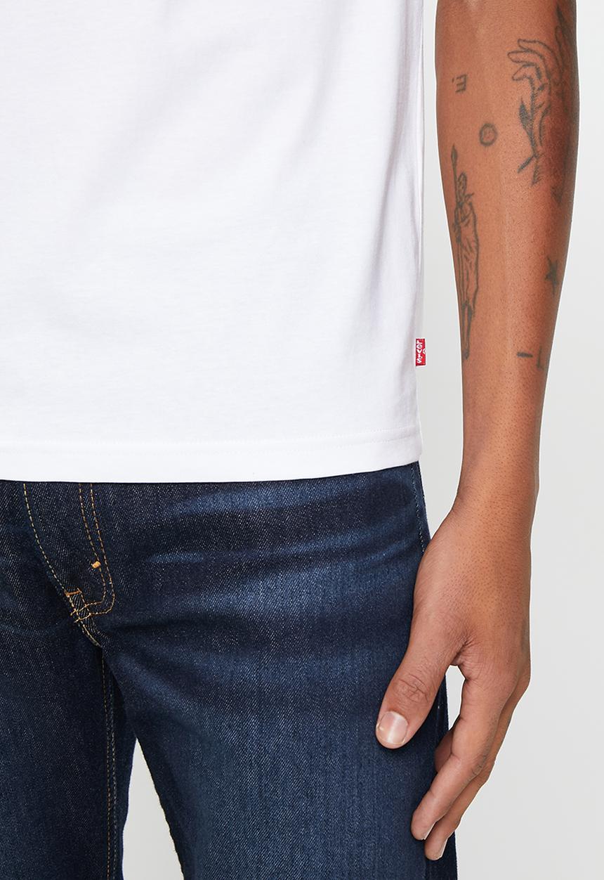Levi’s® - Tropical branded grp tee - bright white 