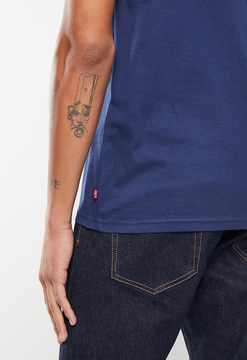 Levi’s® - Check branded grp tee - deep depth 