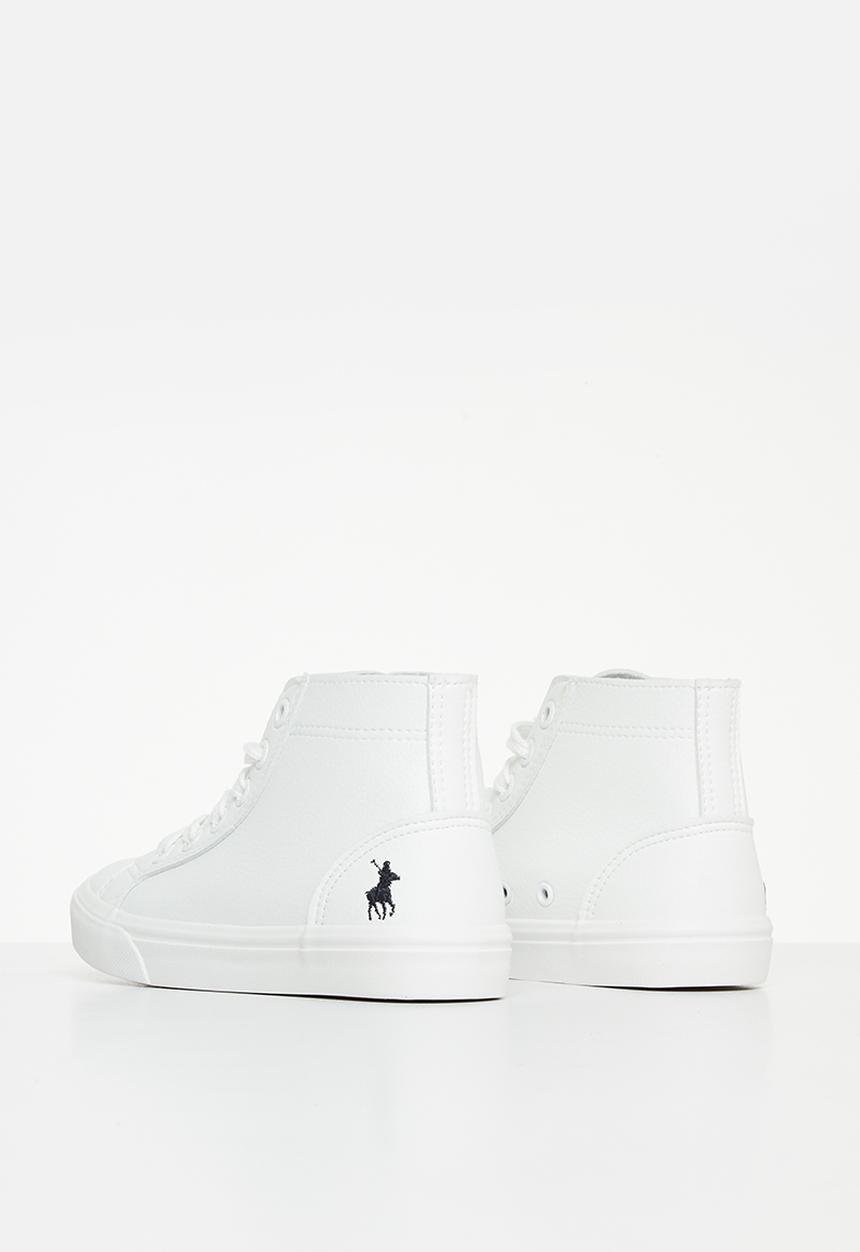 POLO - Kids classic high top sneaker - white