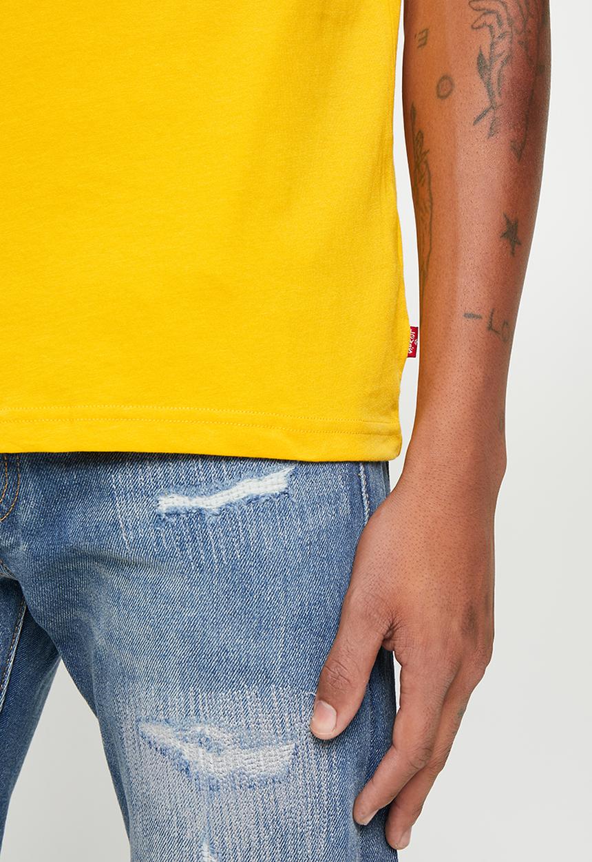 Levi’s® - 501 Monogram logo tee - golden rod 