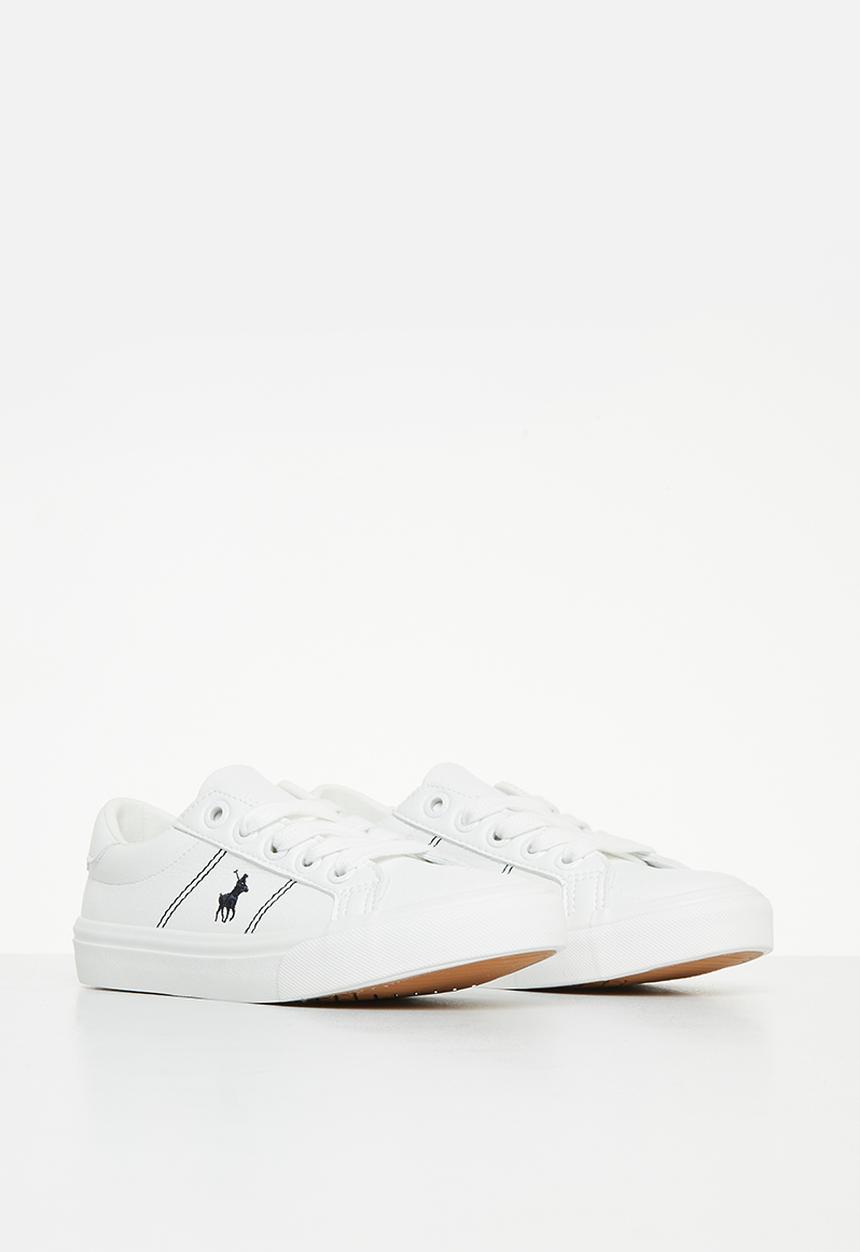 POLO - Kids classic leather sneaker - white