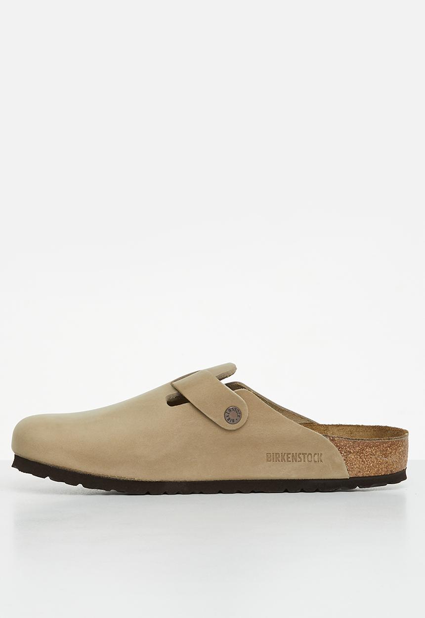 Birkenstock - Boston waxy leather regular - tabacco brown
