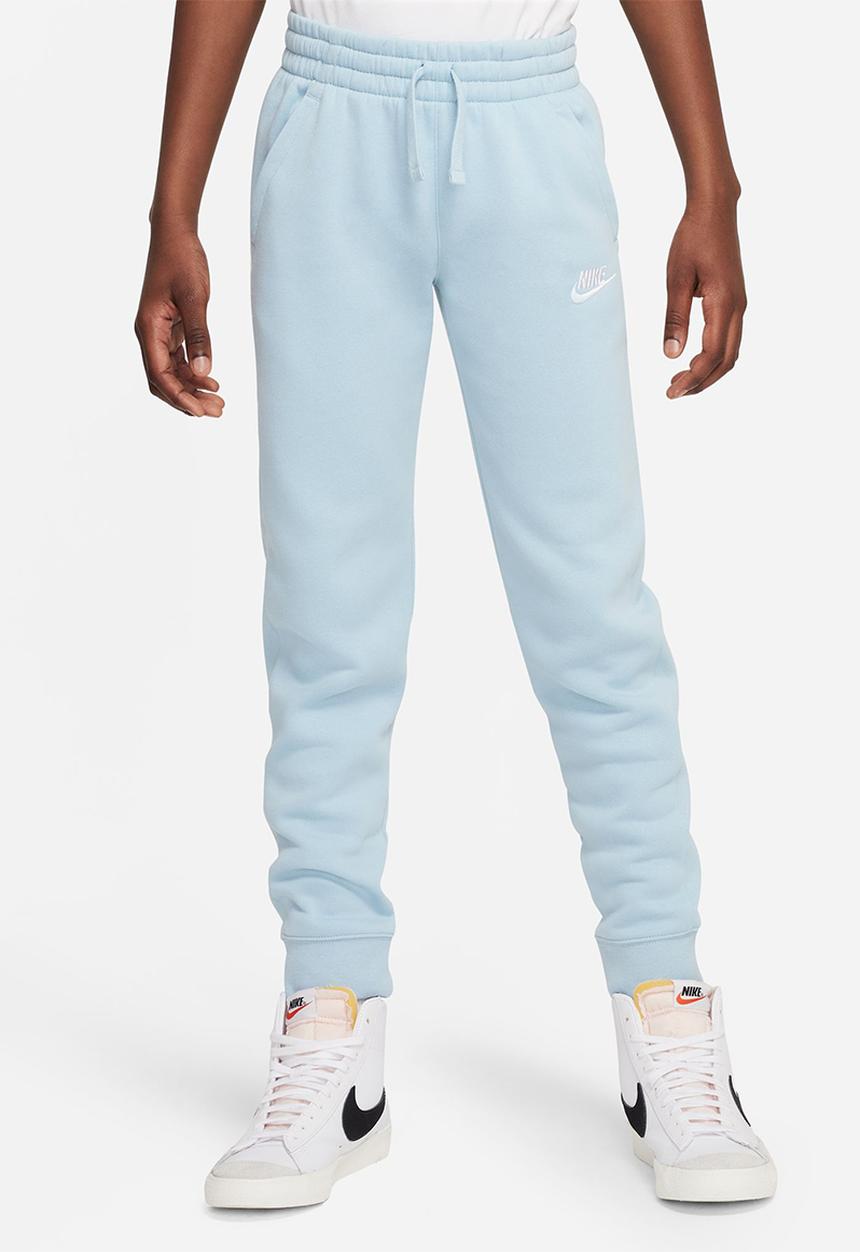 Nike - U nsw track suit core bf - ocean bliss/white