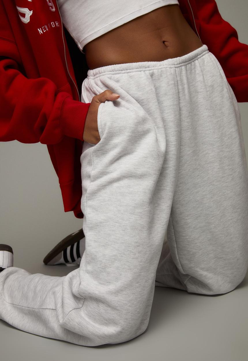 Factorie - Baggy Trackpant - silver marle