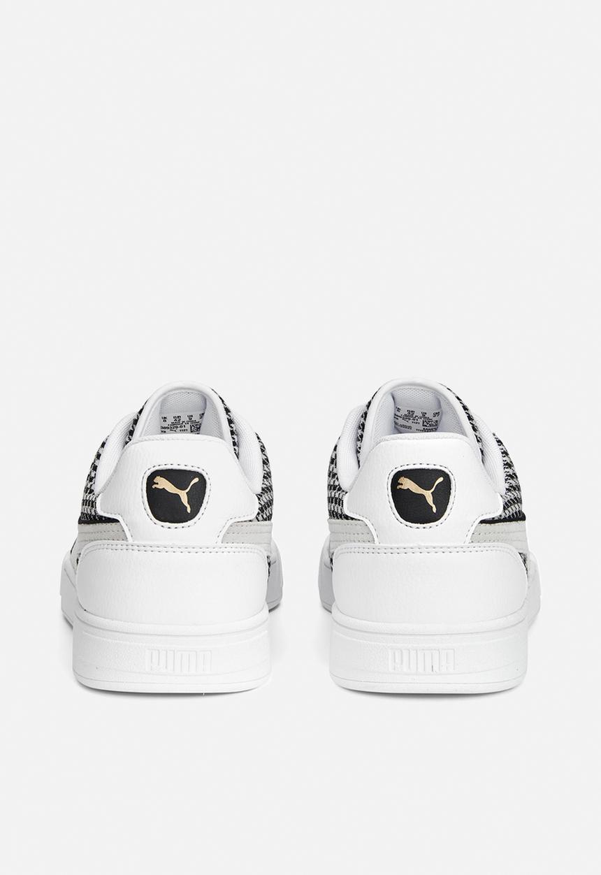 PUMA - Caven dime houndstooth - puma white-puma black-puma gold
