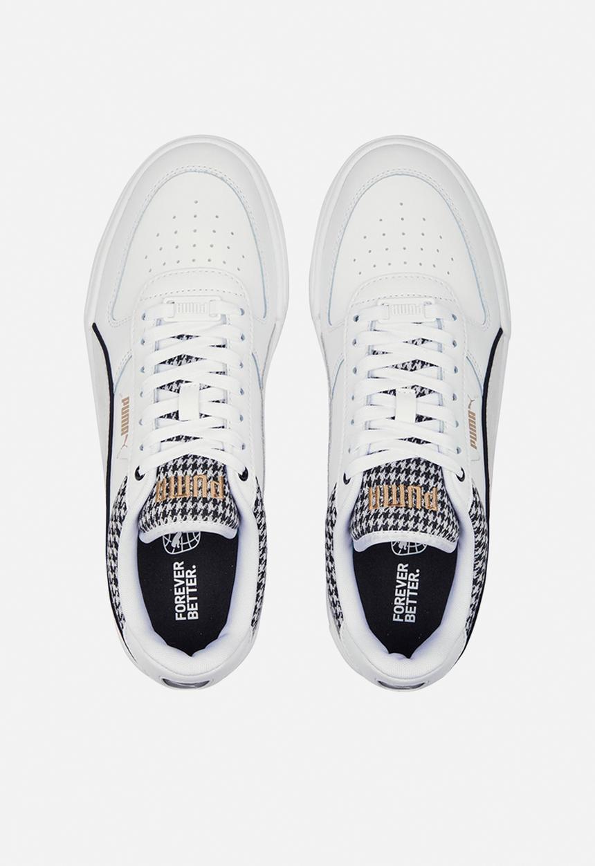 PUMA - Caven dime houndstooth - puma white-puma black-puma gold