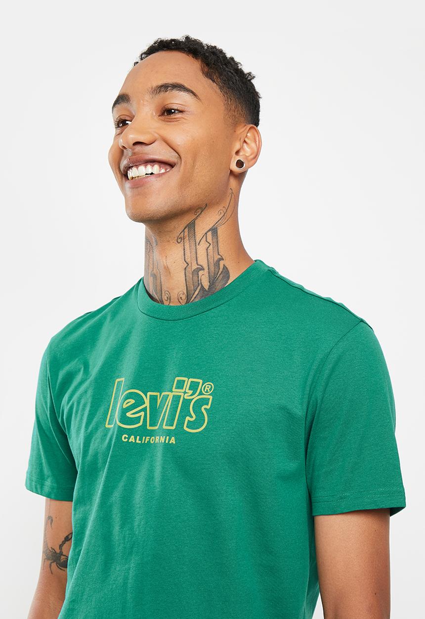 Levi’s® - Comic branded grp tee 07 - alpine green 