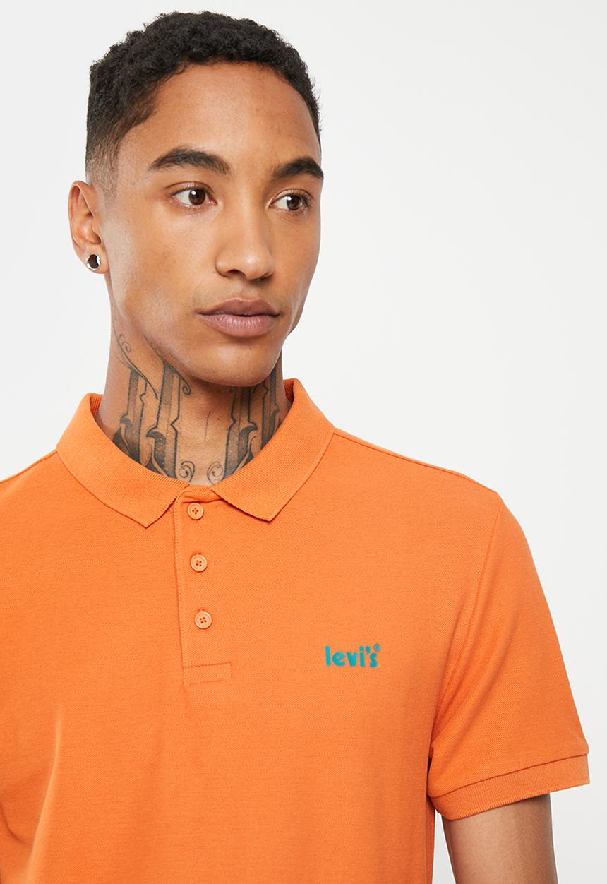 Levi’s® - Solid polo - burnt orange 