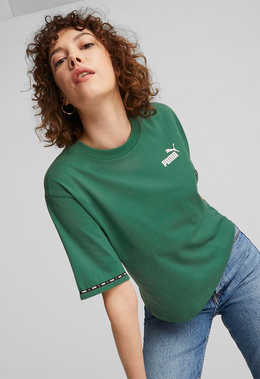 PUMA - Puma power tape tee - vine