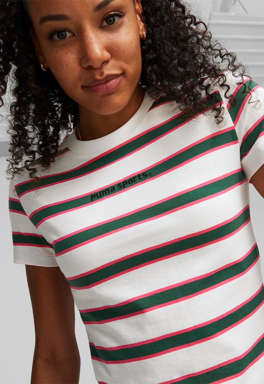 PUMA - Puma team tee - puma white/aop