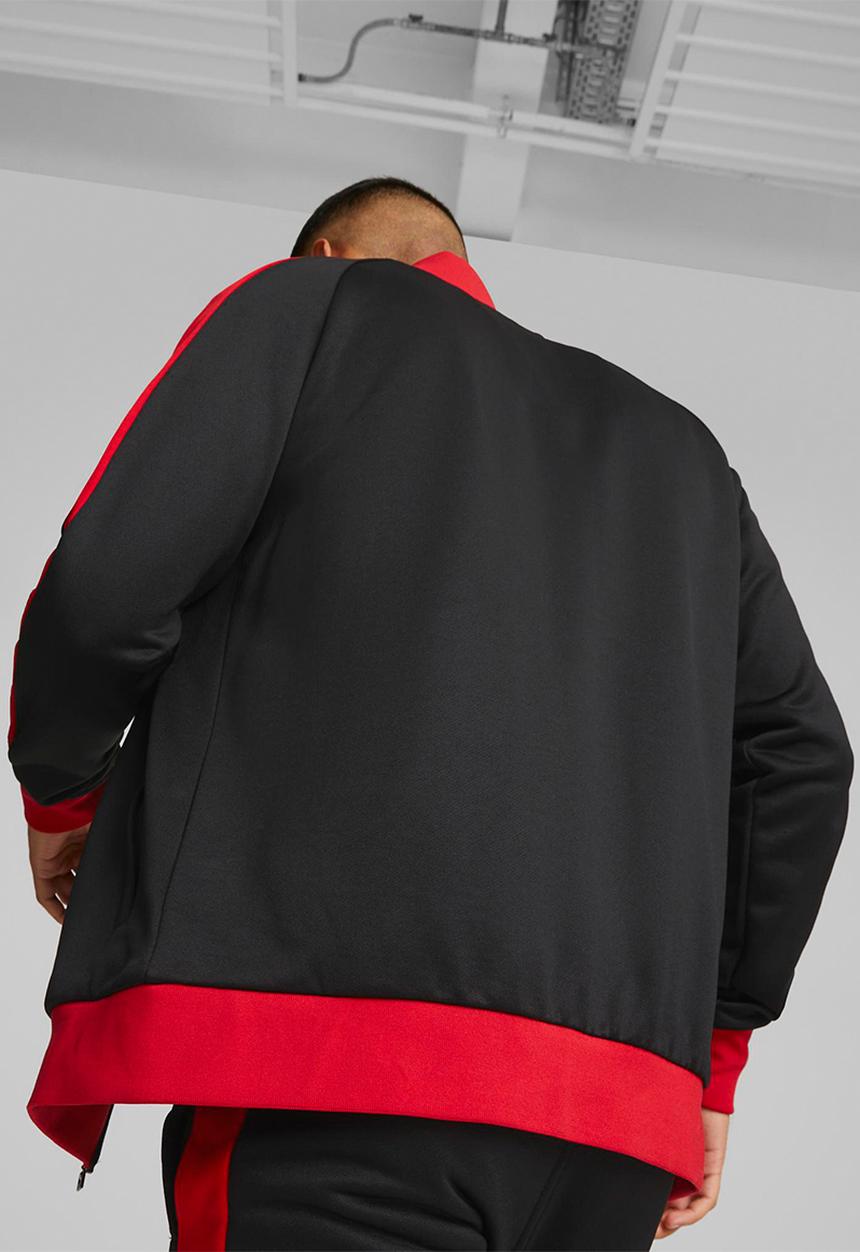 PUMA - AC Milan ftblheritage t7 track jacket - puma black-tango red
