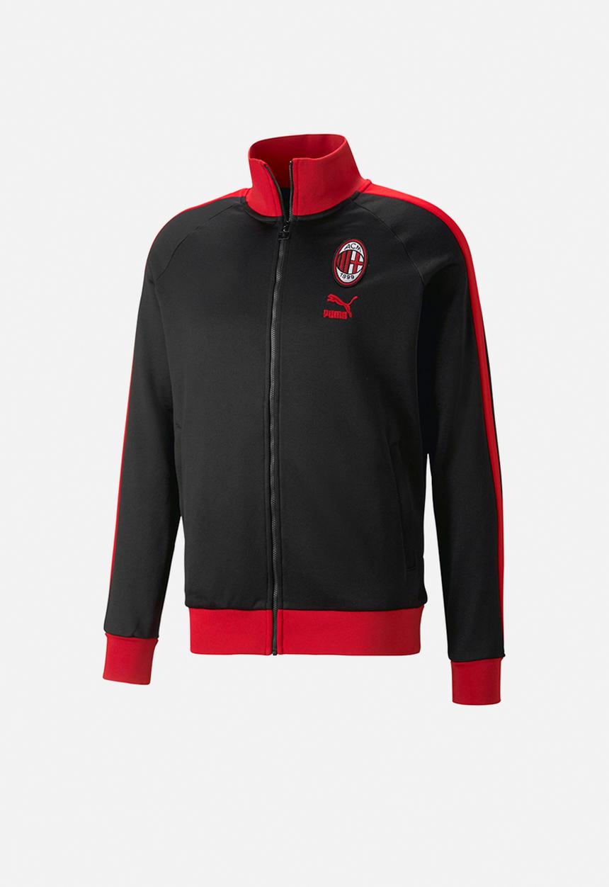 PUMA - AC Milan ftblheritage t7 track jacket - puma black-tango red