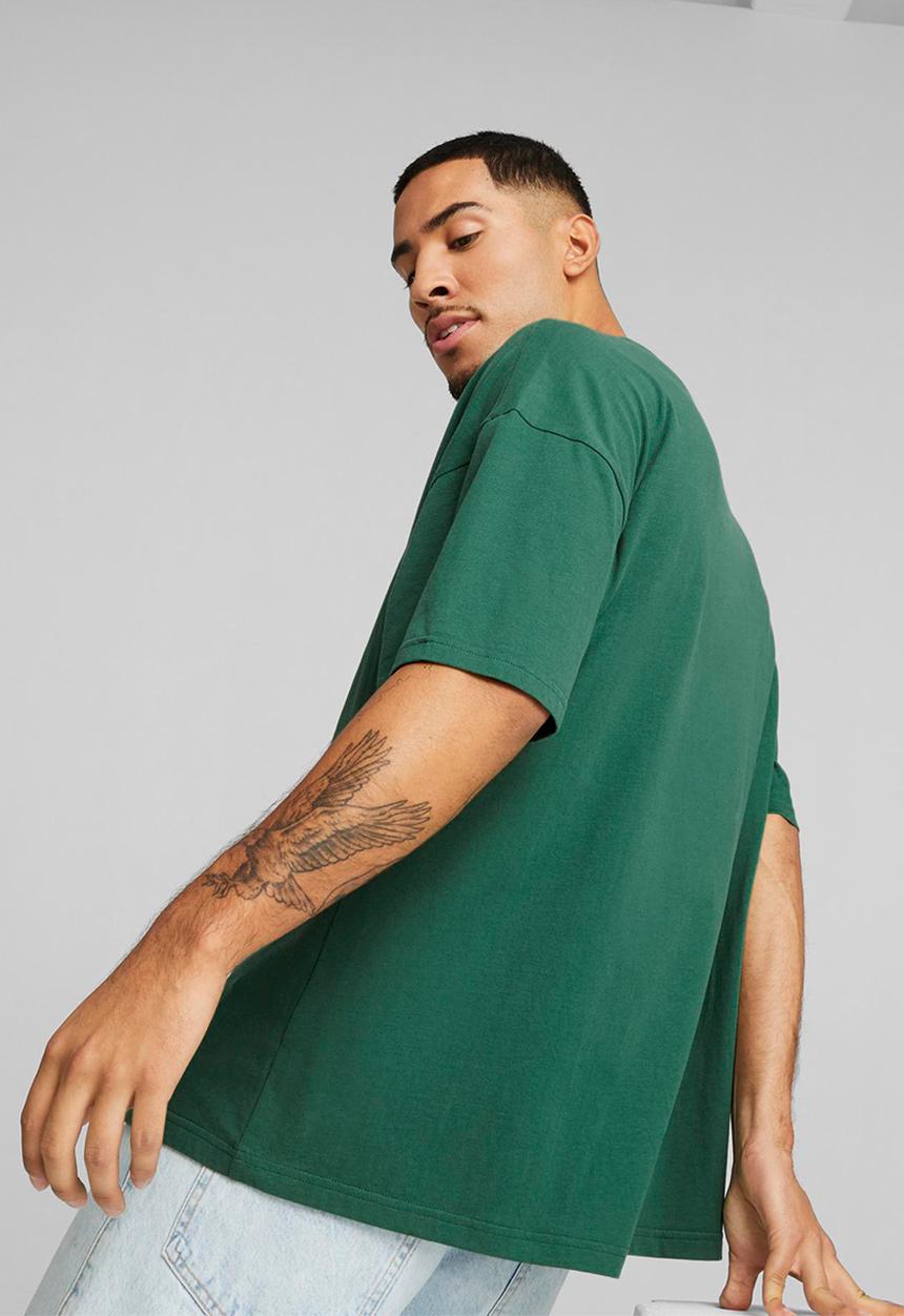 PUMA - Classics oversized tee - vine