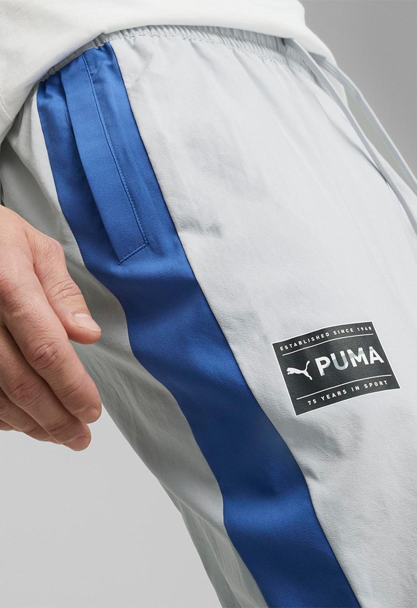 PUMA - Puma fit woven jogger - platinum gray-royal sapphire