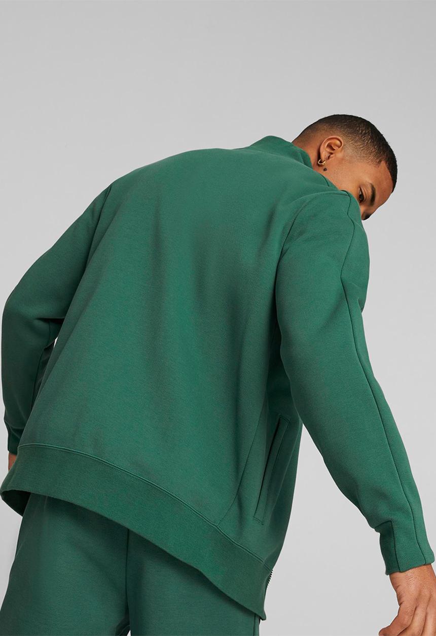 PUMA - T7 track jacket dk - vine