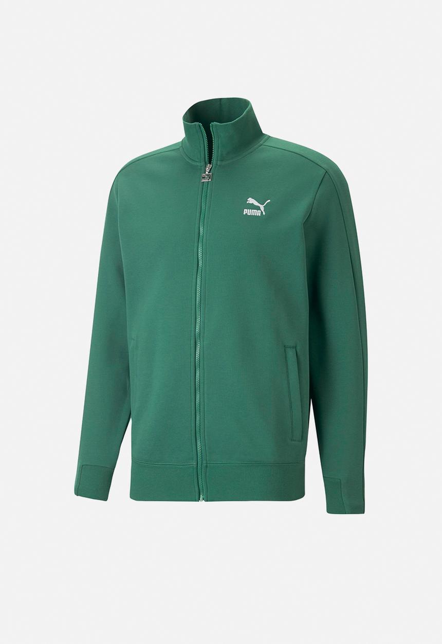 PUMA - T7 track jacket dk - vine