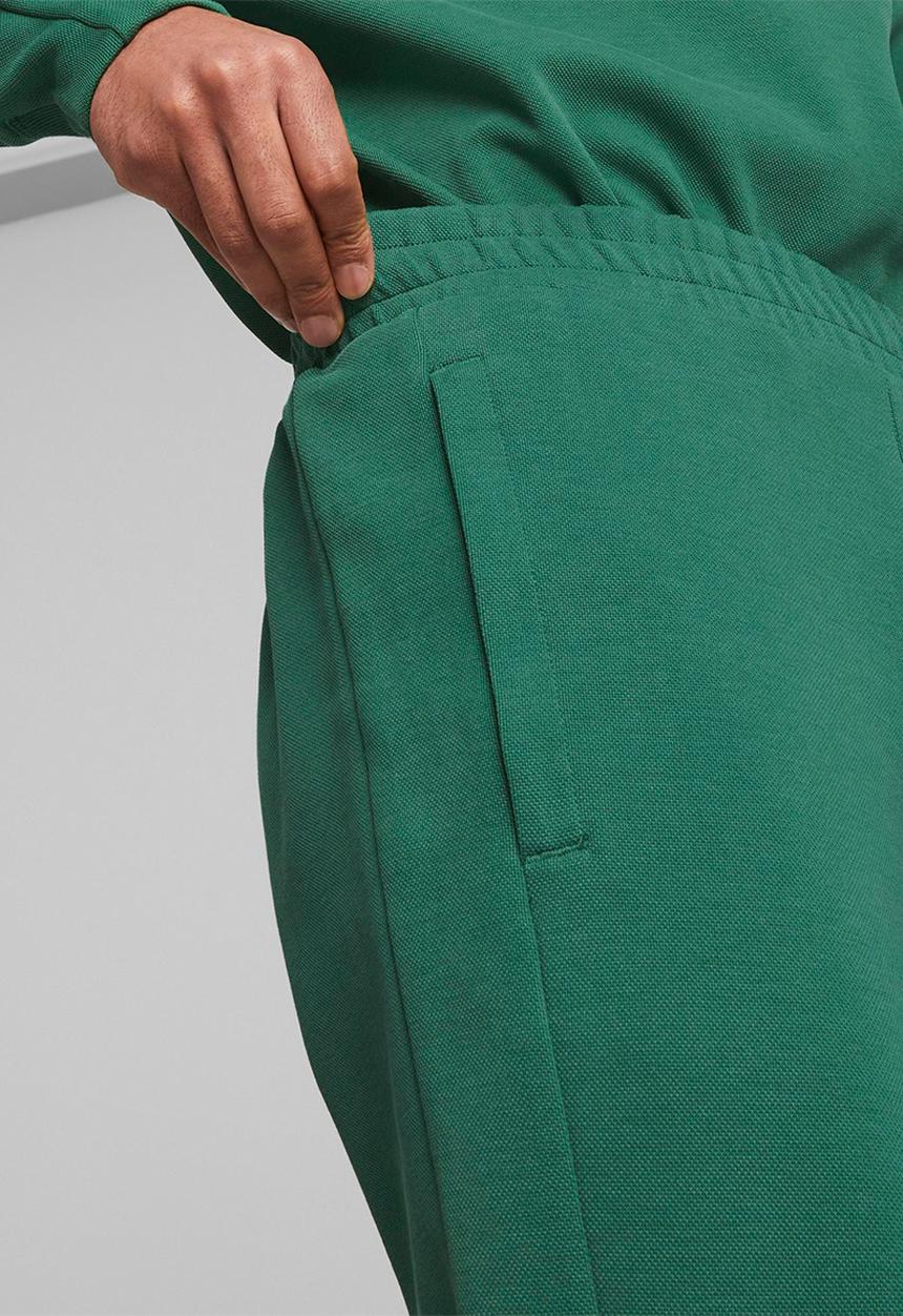 PUMA - T7 track pants dk - vine