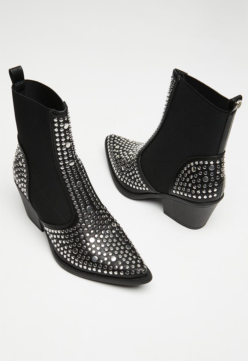 SISSY BOY - Kick it boot - black